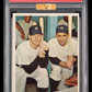 1957 Topps Berra Mantle #407 Yankees' Power Hitters PSA 7 MBA Bronze