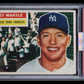1956 Topps Mickey Mantle #135 Gray Back PSA 7