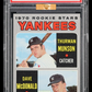 1970 Topps Yankees Rookies #189 T. Munson D. Mcdonald PSA 8 MBA Bronze