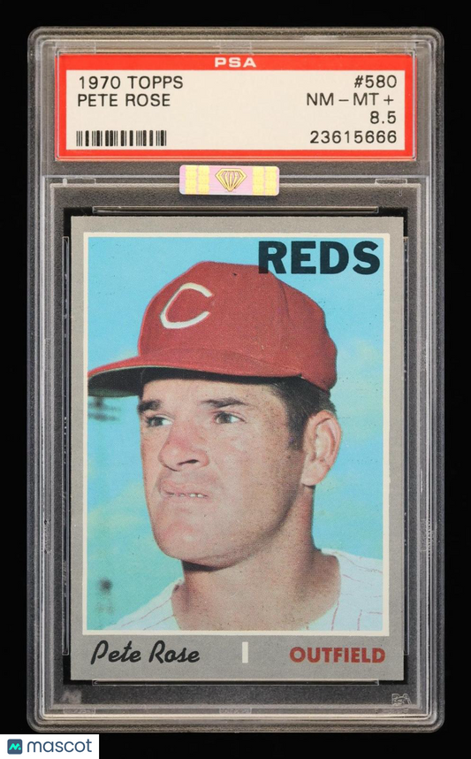 1970 Topps Pete Rose #580 PSA 8.5