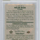 2008 Upper Deck Goudey Sport Royalty Autographs Nolan Ryan #NR BGS 9.5 Auto 10