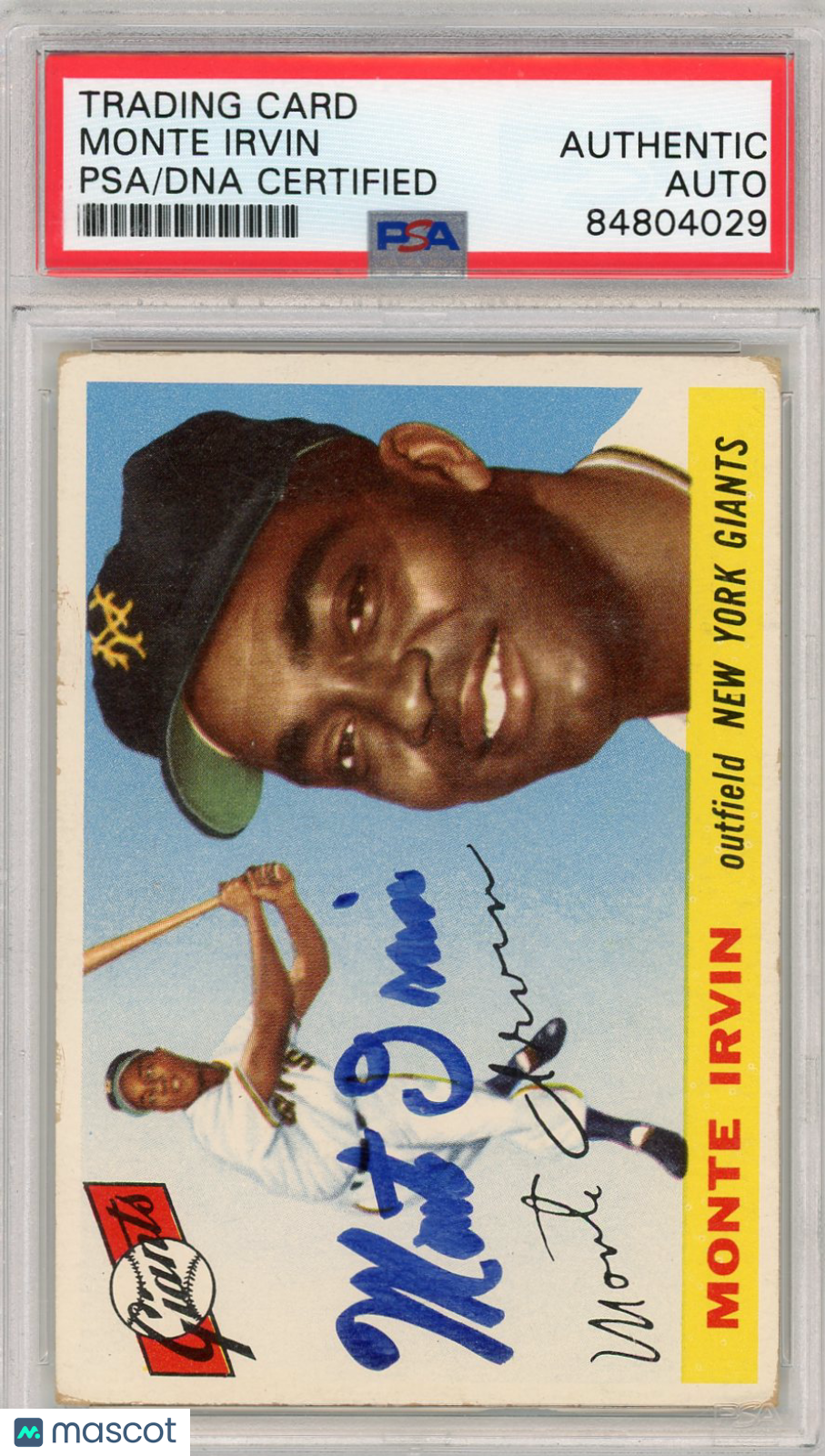 1956 Monte Irvin PSA A Auto A