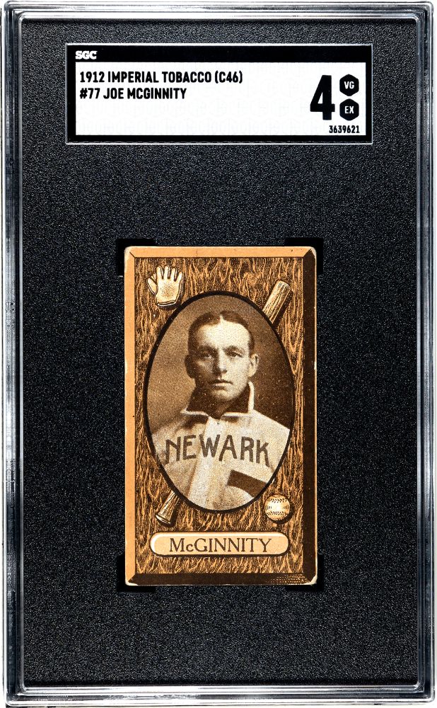 1912 IMPERIAL JOE MCGINNITY TOBACCO (C46) (C46) #77 SGC 4