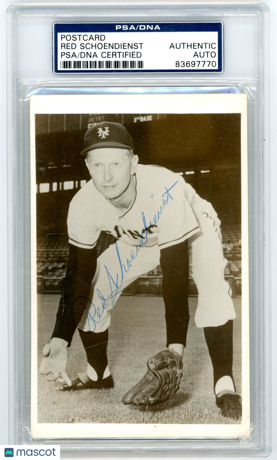 Red Schoendienst PSA A Auto A