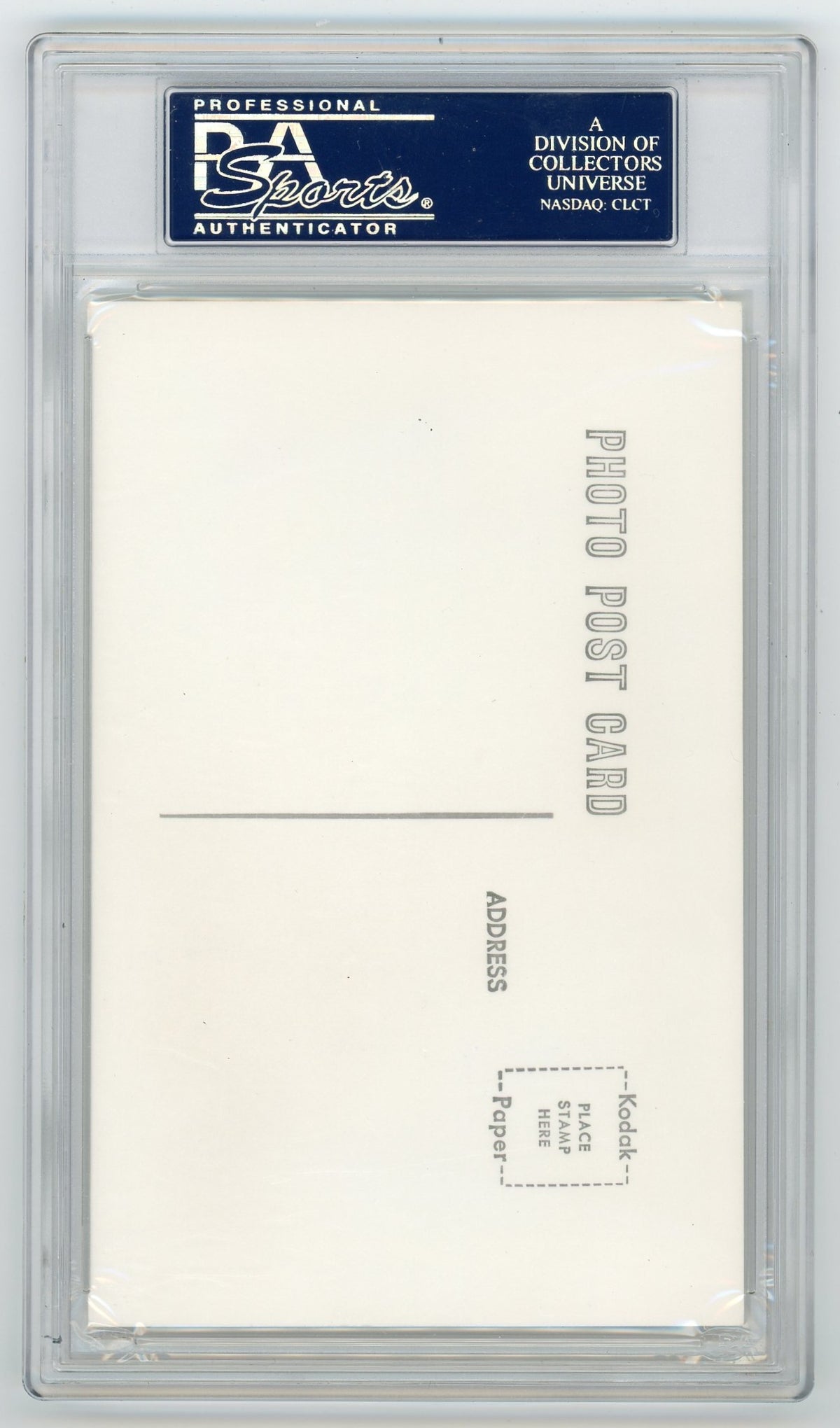 Bob Gibson PSA A Auto A