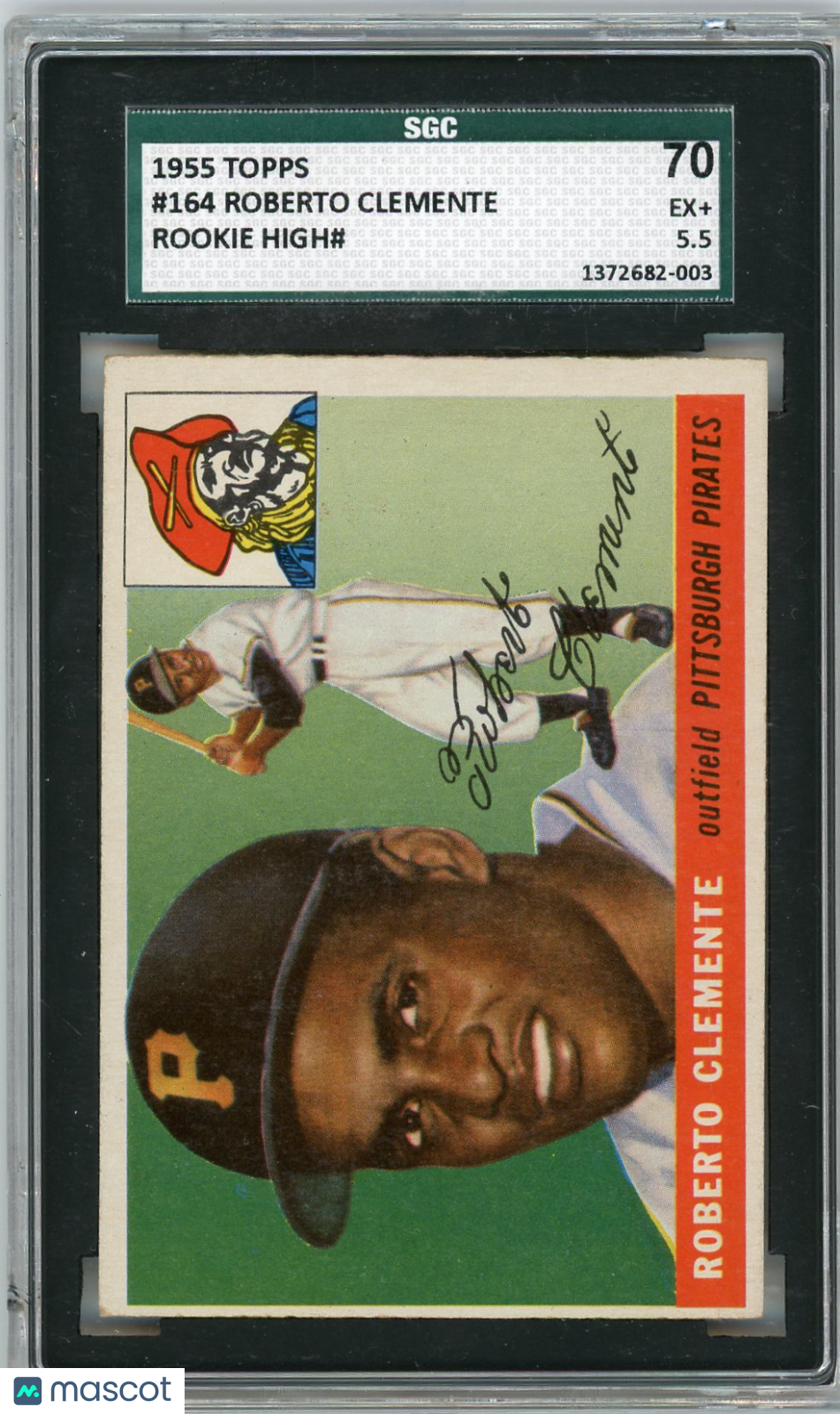 1955 Topps Roberto Clemente #164 SGC 5.5
