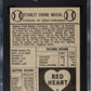 1954 STAN MUSIAL RED HEART DOG FOOD SGC 4.5