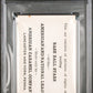 1921 TRIS SPEAKER E121 AMERICAN CARAMEL SERIES OF 80 MGR.FRONT-LG.PROJECTION PSA 2