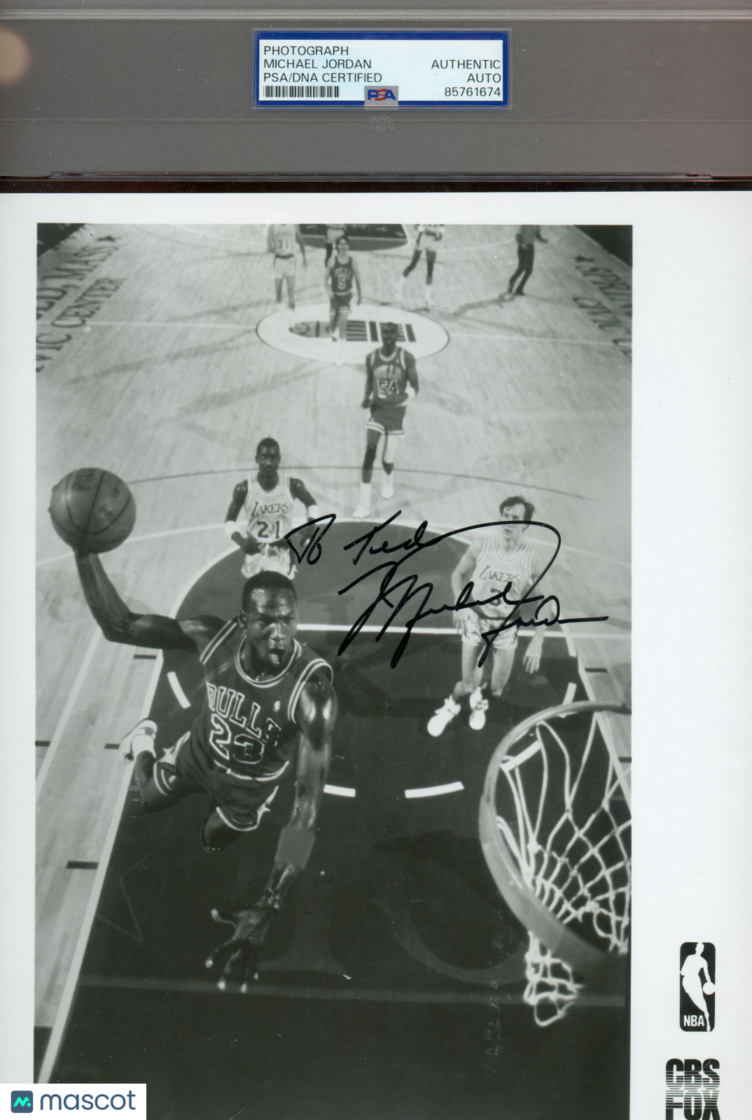 1992 Michael Jordan PSA A Auto A