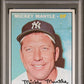 1967 TOPPS MICKEY MANTLE #150 PSA 8