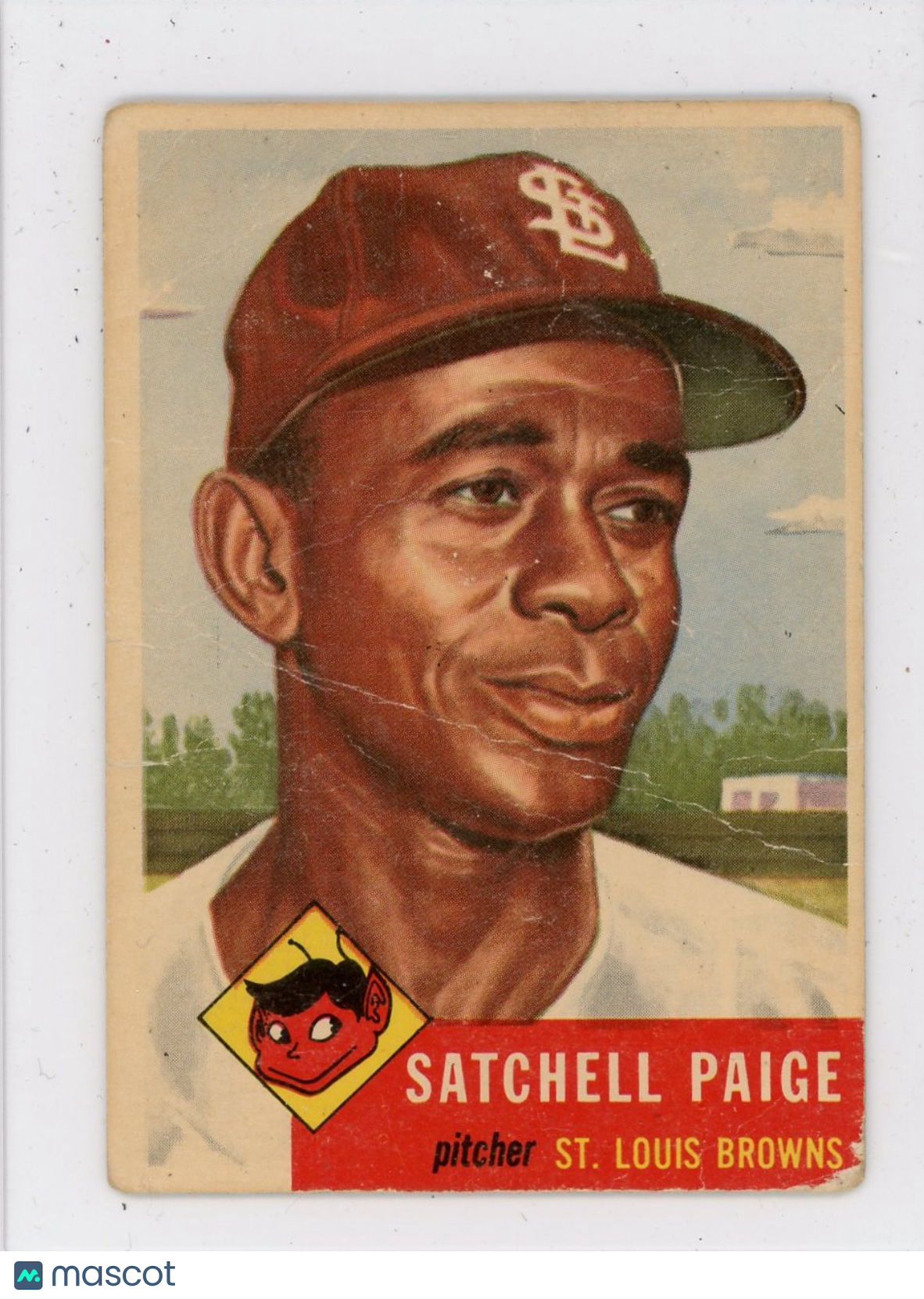 1953 Topps Satchel Paige #220