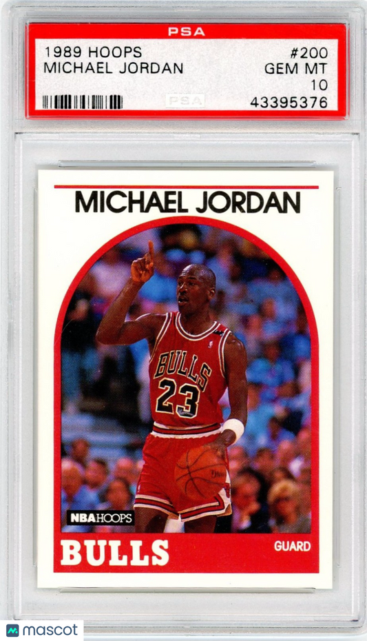 1989 Hoops Michael Jordan #200 PSA 10