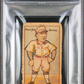 1916-20 W-Unc Big Head Hand Cut Home Run Baker PSA 1