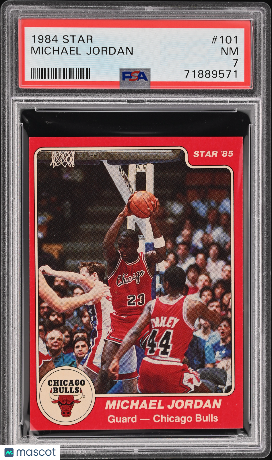 1984 Star Michael Jordan #101 PSA 7