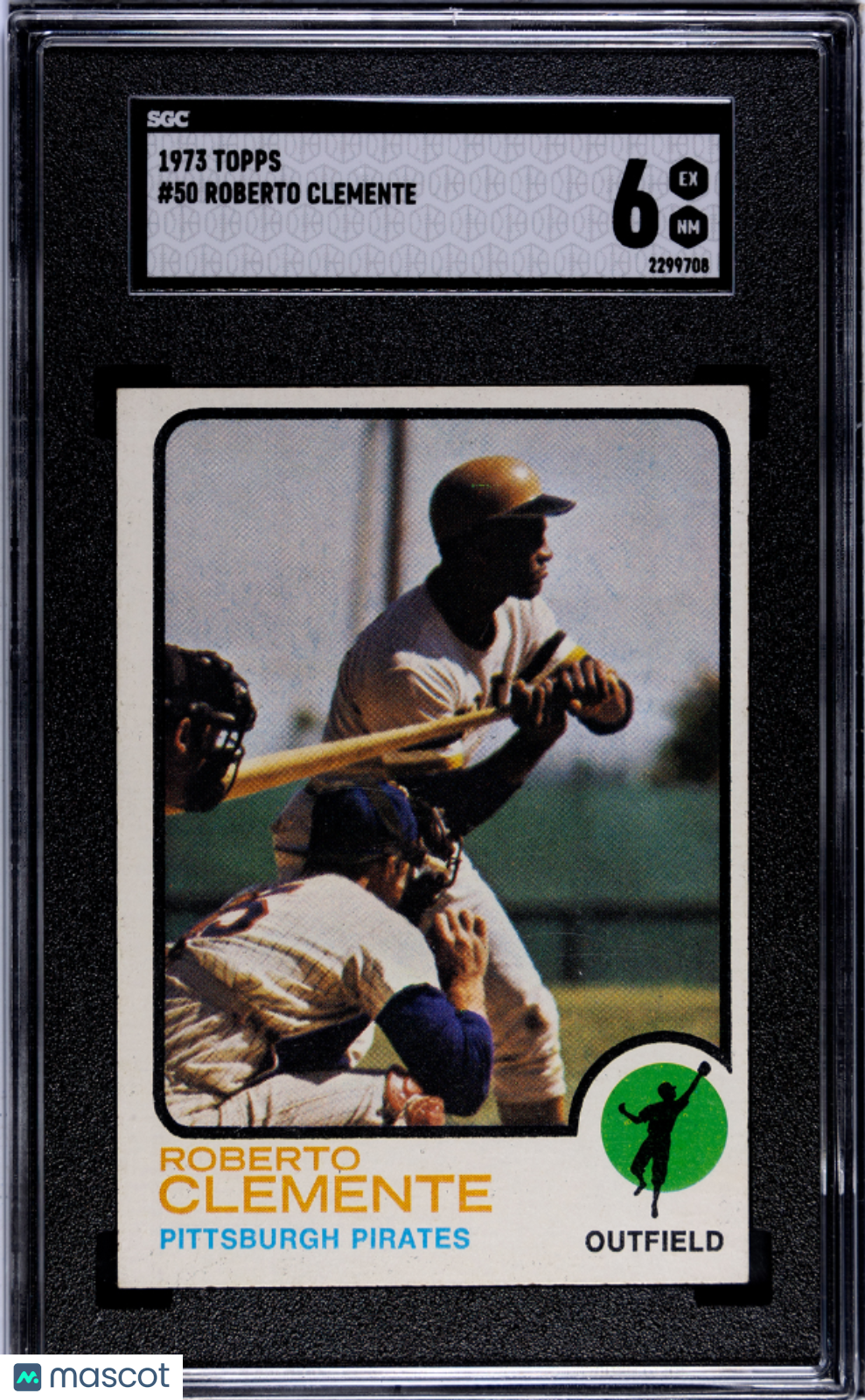 1973 Topps Roberto Clemente #50 SGC 6