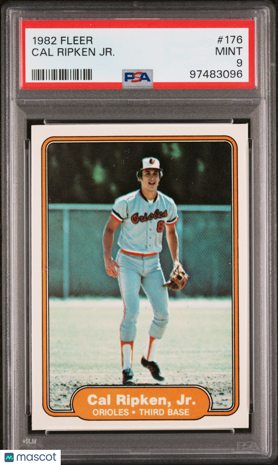 1982 Fleer Cal Ripken JR. #176 PSA 9