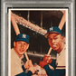 1958 Topps H. Aaron M. Mantle #418 W. S. Batting Foes PSA 6
