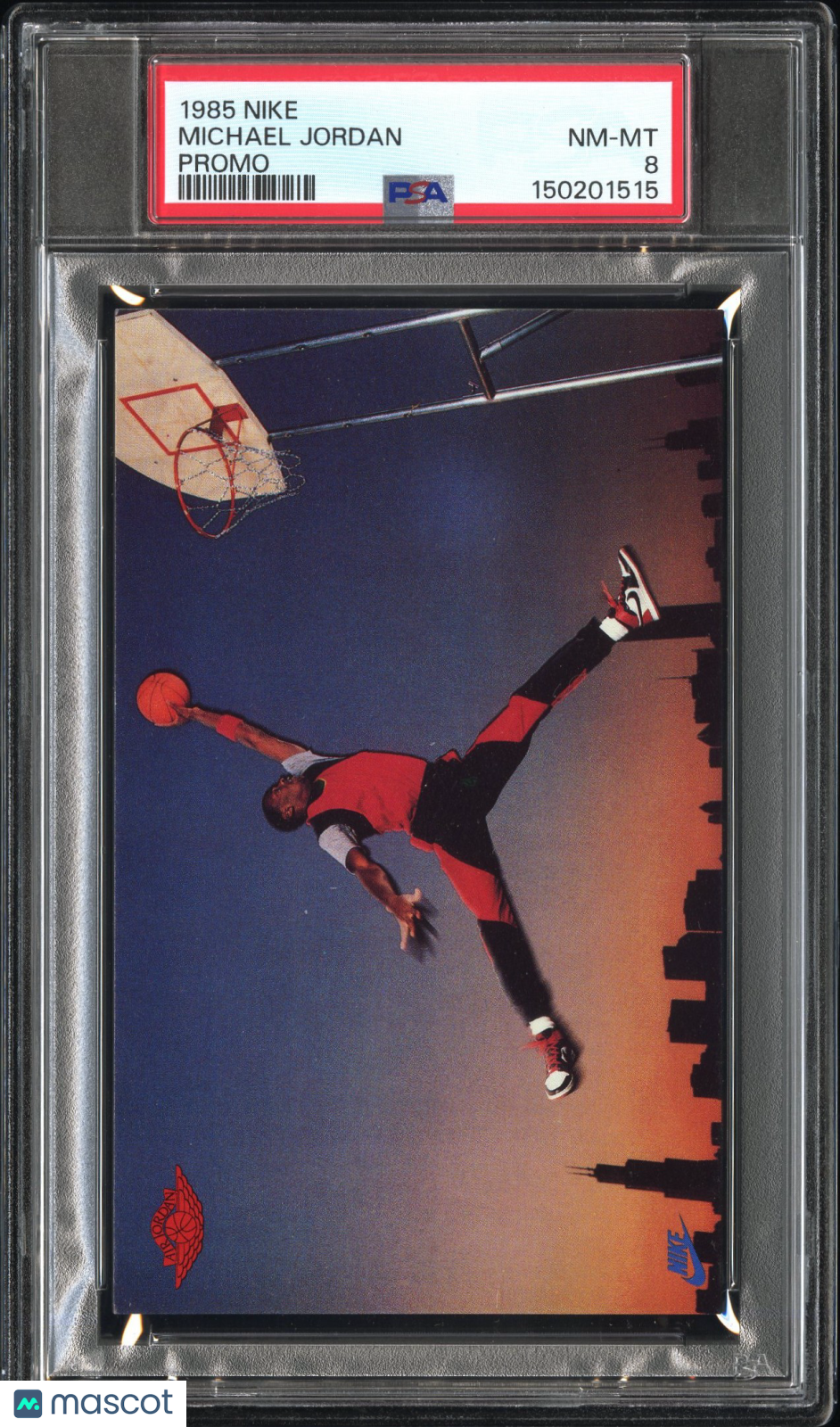 1985 Nike Michael Jordan Promo PSA 8
