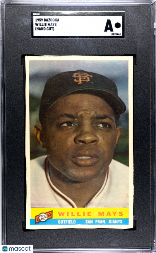 1959 Bazooka Willie Mays SGC A