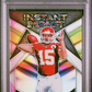 2017 Panini Prizm Instant Impact Patrick Mahomes II #8 PSA 9