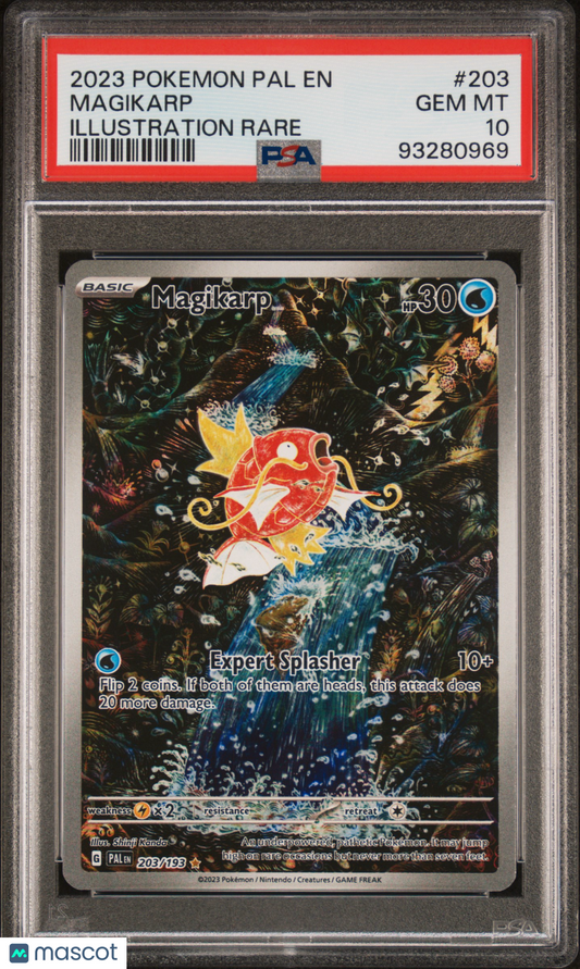 2023 Pokemon Pal EN-Paldea Evolved Magikarp Illustration Rare PSA 10 #203