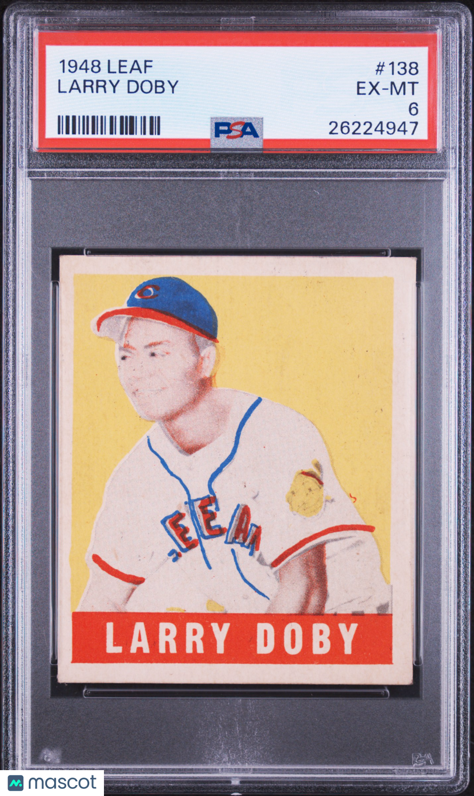 1948 Leaf Larry Doby #138 PSA 6
