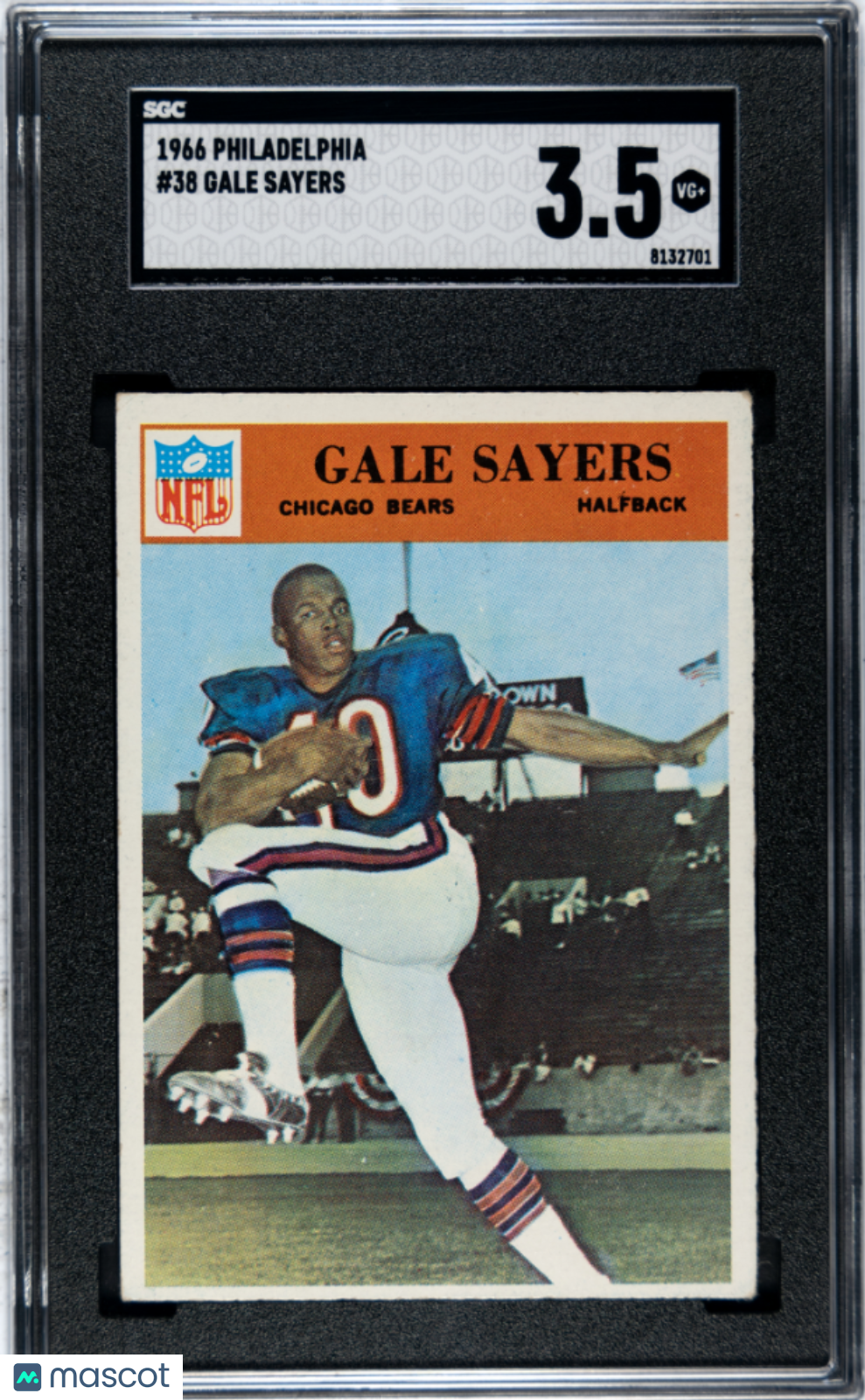 1966 Philadelphia Gale Sayers #38 SGC 3.5