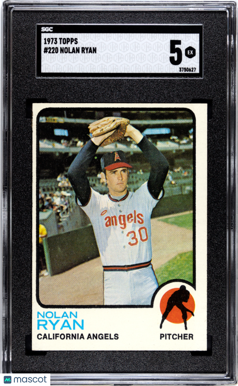 1973 Topps Nolan Ryan #220 SGC 5