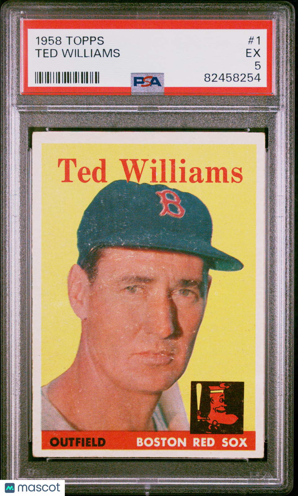 1958 Topps Ted Williams #1 PSA 5