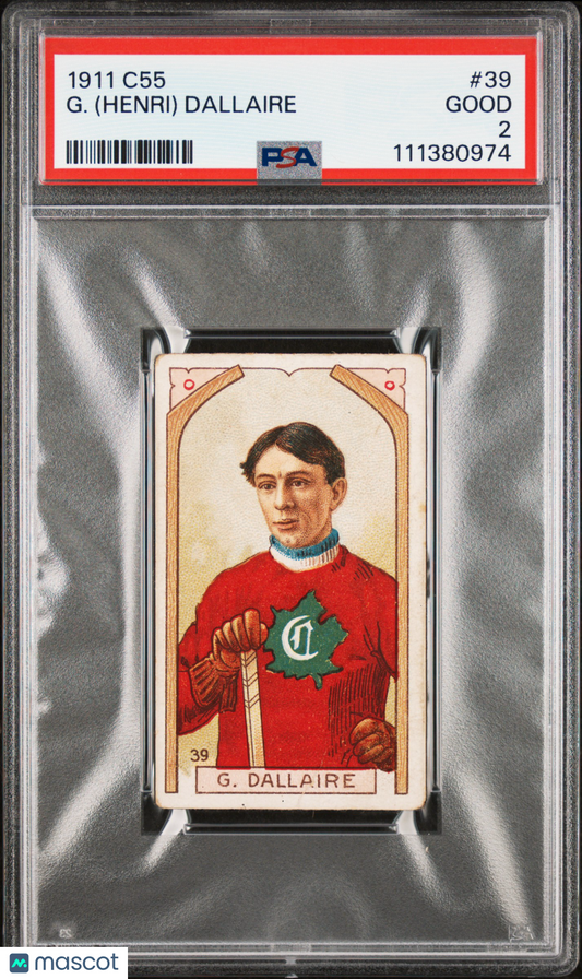 1911 C55 G. (Henri) Dallaire #39 PSA 2