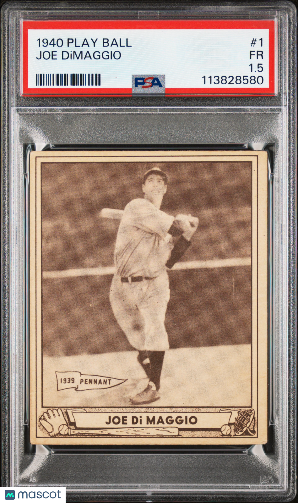1940 Play Ball Joe Dimaggio #1 PSA 1.5