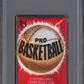 1979 Topps Basketball Pack PSA 7
