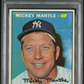 1967 Topps Mickey Mantle #150 PSA 9