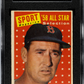 1958 Topps Ted Williams #485 All Star SGC 5