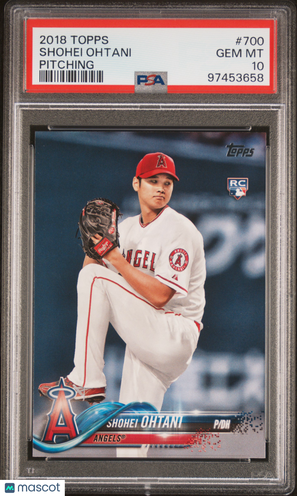 2018 Topps Shohei Ohtani #700 PSA 10