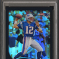 2002 Topps Chrome Tom Brady #100 Black Refractor PSA 9