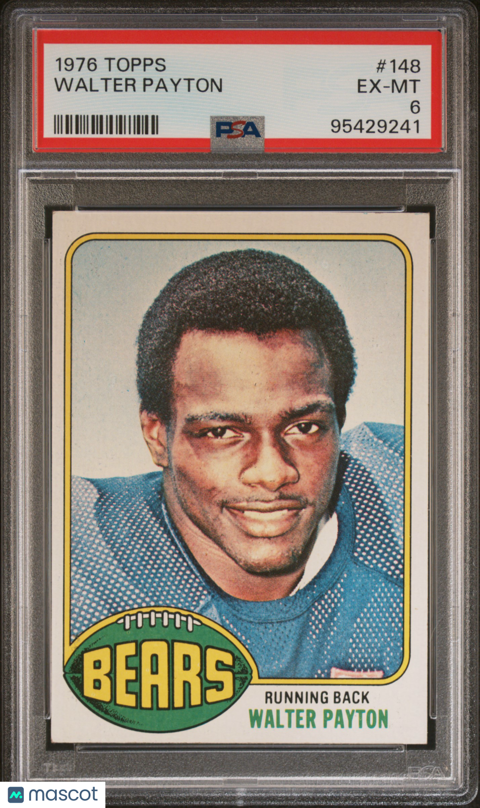 1976 Topps Walter Payton #148 PSA 6