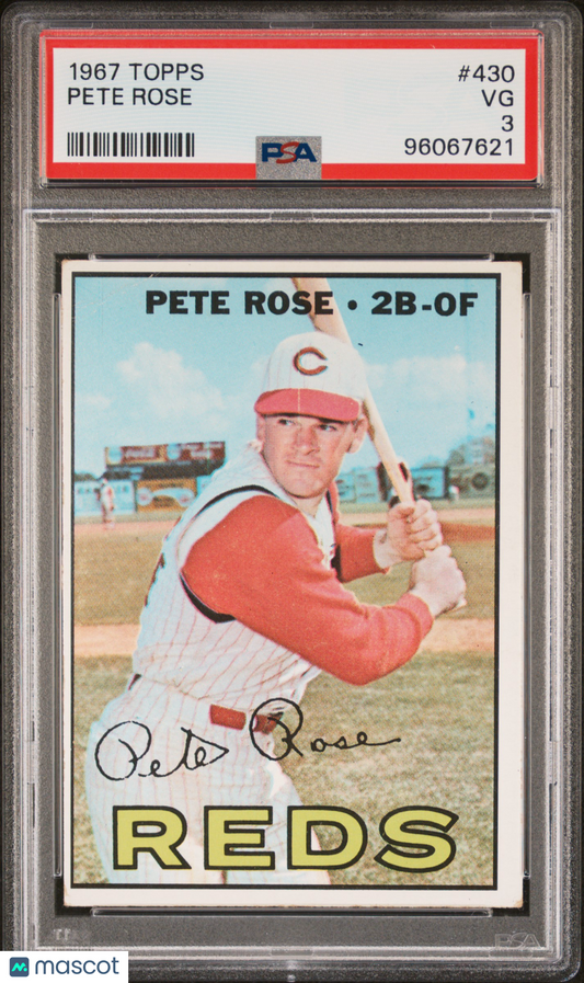 1967 Topps Pete Rose #430 PSA 3