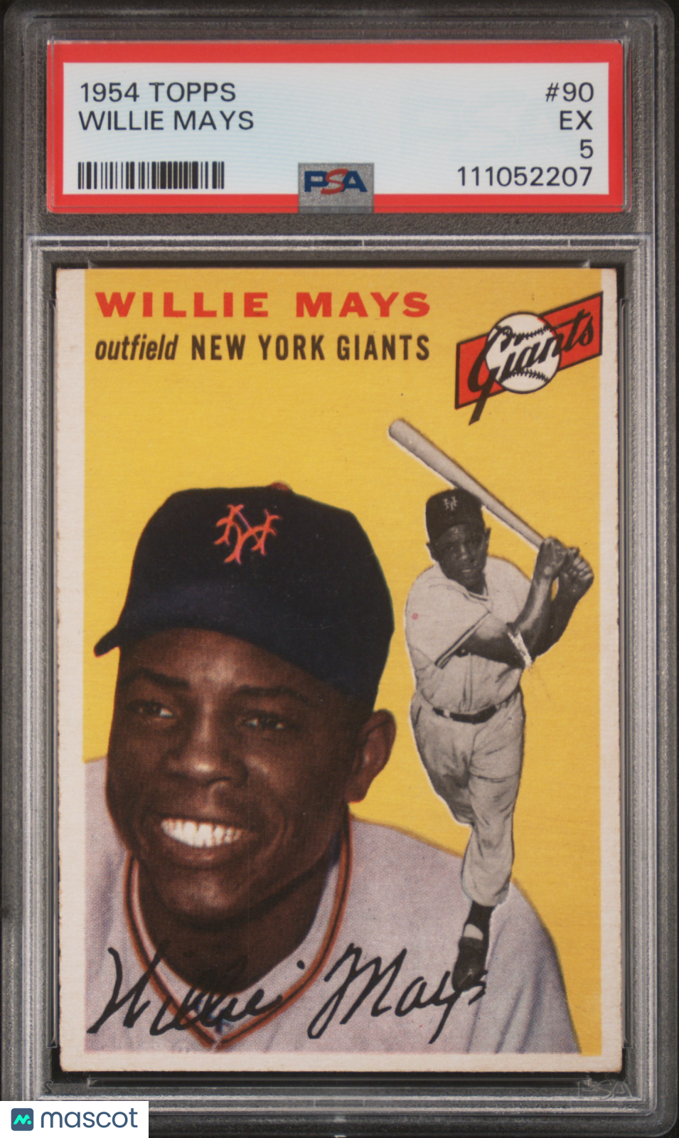 1954 Topps Willie Mays #90 PSA 5