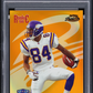 1998 Fleer Brilliants Randy Moss #140TG 24 Karat Gold PSA 9