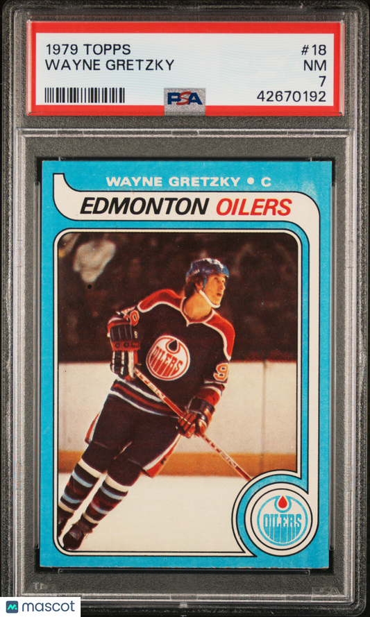 1979 Topps Wayne Gretzky #18 PSA 7