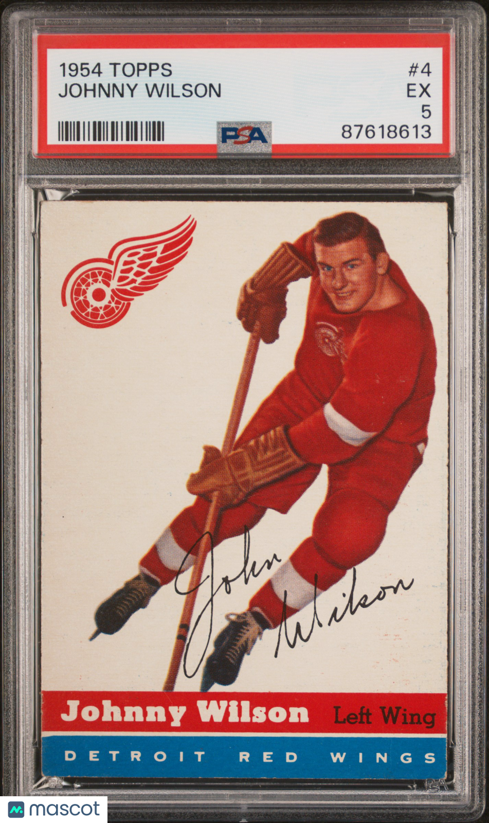 1954 Topps Johnny Wilson #4 PSA 5