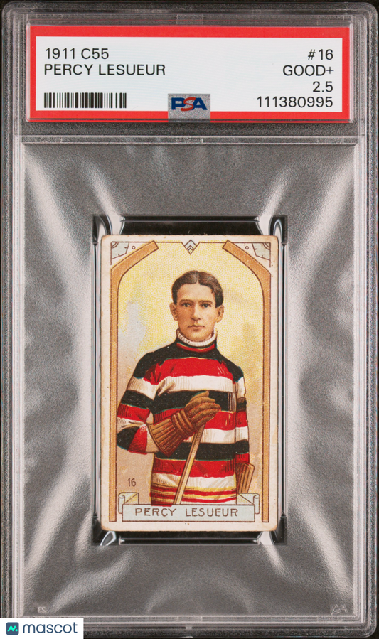 1911 C55 Percy Lesueur #16 PSA 2.5