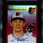 2023 Topps Chrome Platinum Anniversary Adley Rutschman #CPA-AR Autograph Red Refractor SGC 9 Auto 10