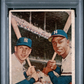 1958 Topps H. Aaron M. Mantle #418 W. S. Batting Foes PSA 1
