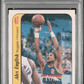 1986 Fleer Sticker Alex English #4 PSA 9