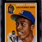 1954 Topps Henry Aaron #128 SGC 3