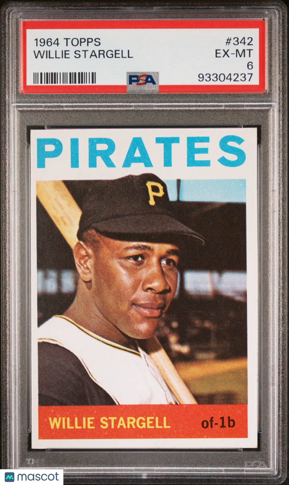 1964 Topps Willie Stargell #342 PSA 6