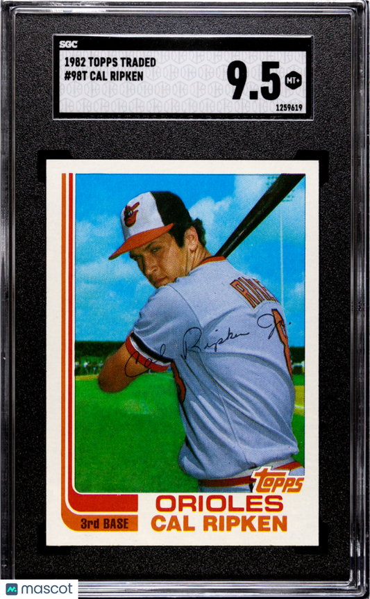 1982 Topps Traded Cal Ripken #98T SGC 9.5