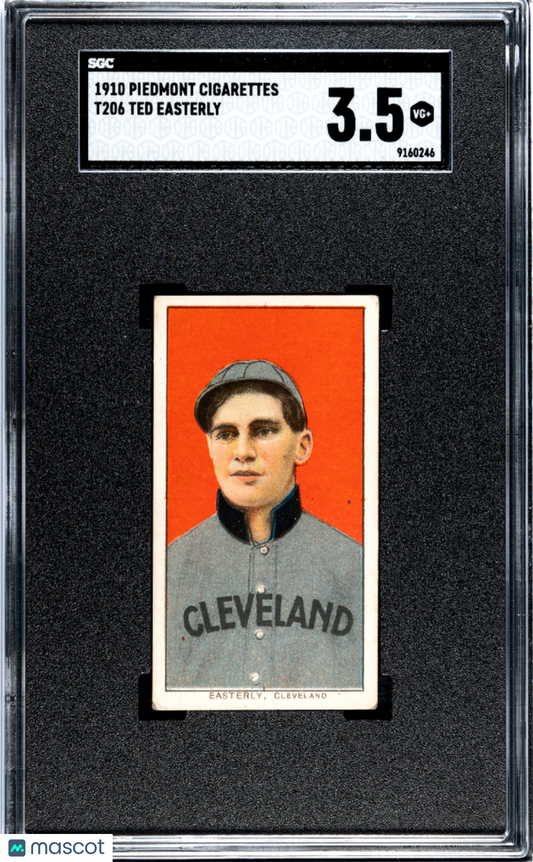 1910 Piedmont Cigarettes (T206) Ted Easterly SGC 3.5